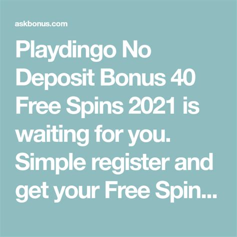 playdingo no deposit bonus code